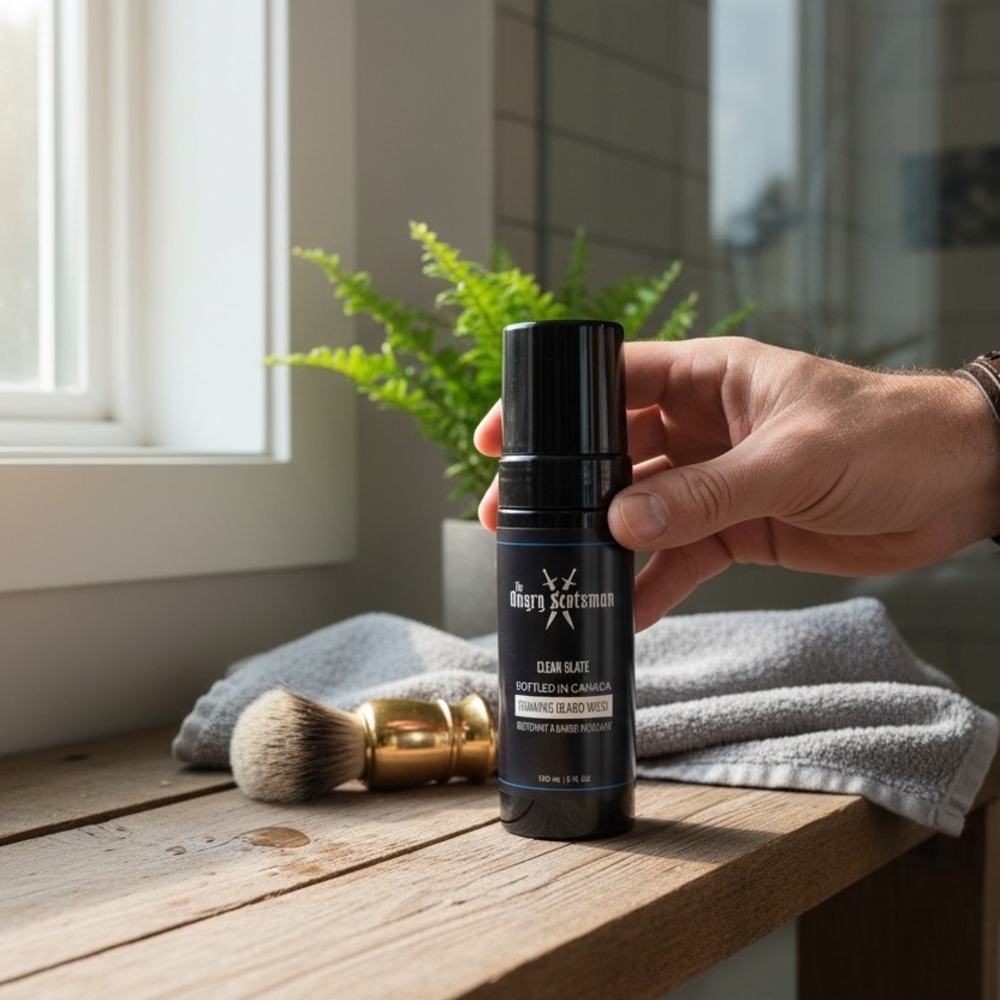 Angry Scotsman Clean Slate Foaming Beard Wash